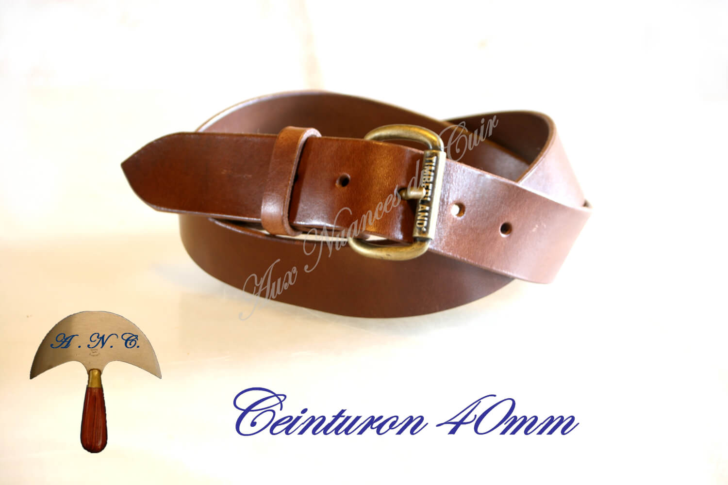 Boucles ceintures cuir ceinturon qualité solide ceinture artisanale